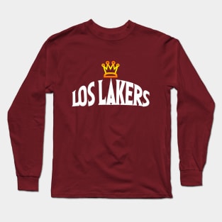 los lakers king Long Sleeve T-Shirt